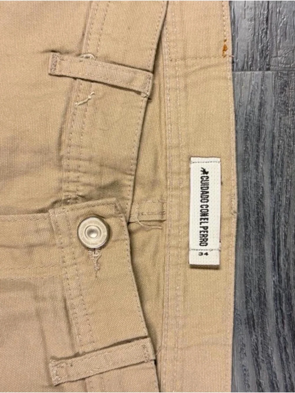 Classic Tan Cargo Pants for Men - Utility Style